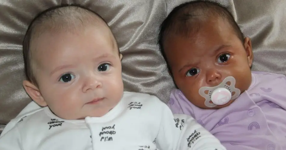 Twins Ayon and Azirah are one in a million.