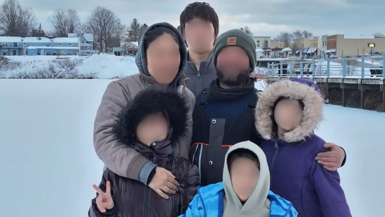 The family have now been deported to Mexico. (Texas Civil Rights Project)