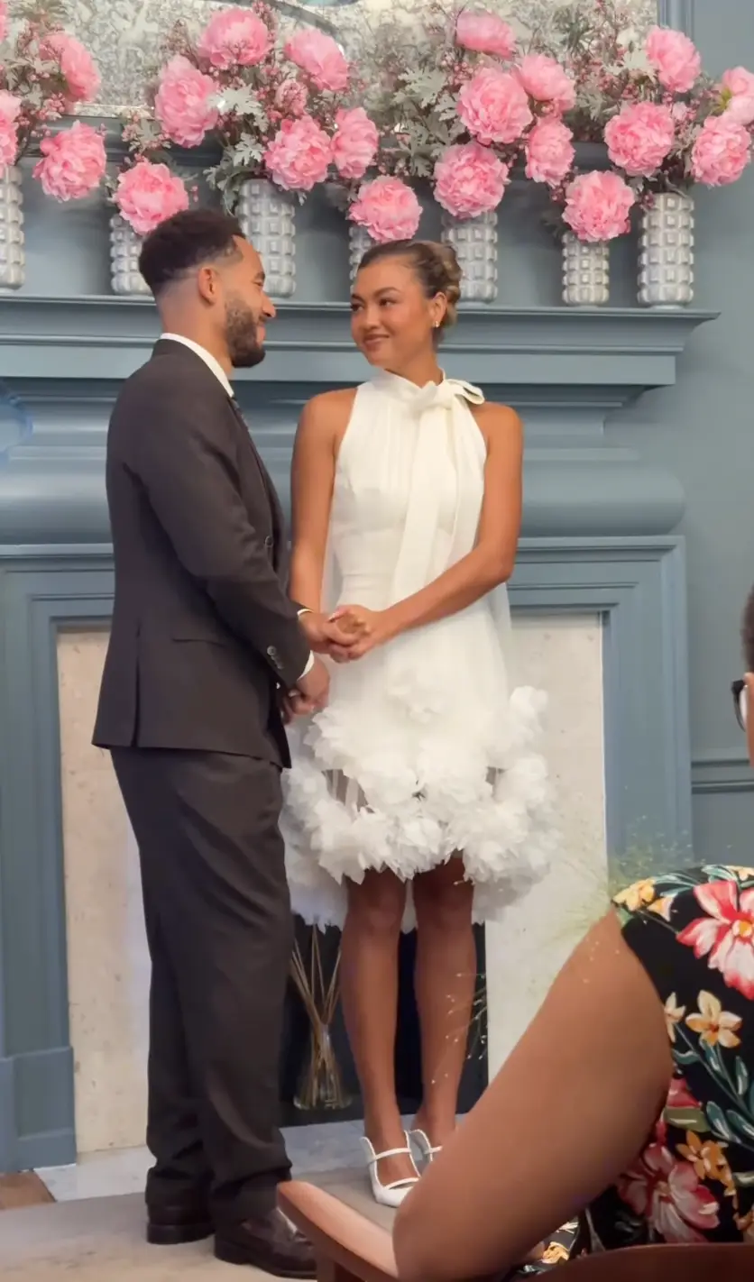 Ex-Love Island star Josh Denzel married Ruby Wong last weekend (Instagram/@joshdenzel)