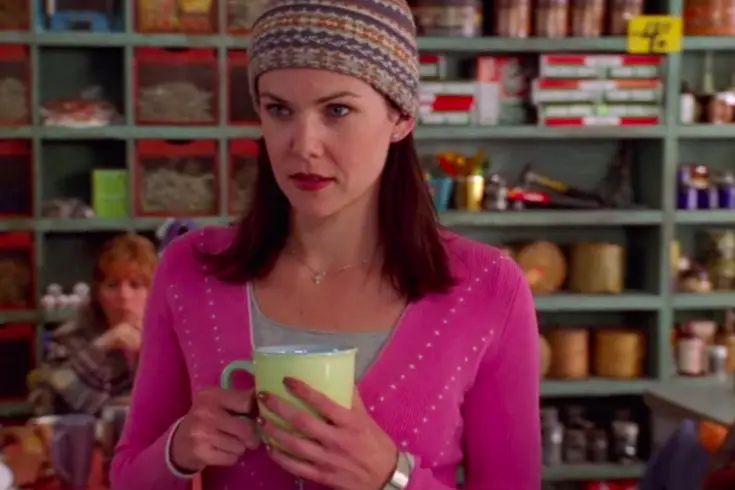 It's estimated that Lorelai Gilmore drinks around six cups of coffee every day - sometimes more (The CW)
