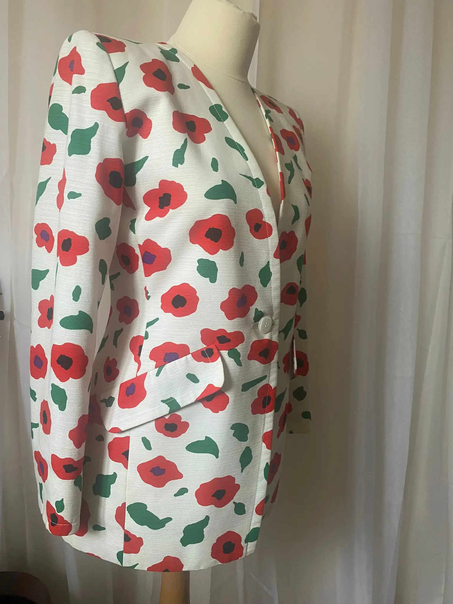 The bargain hunter nabbed the designer YSL blazer for a fraction of its original price.