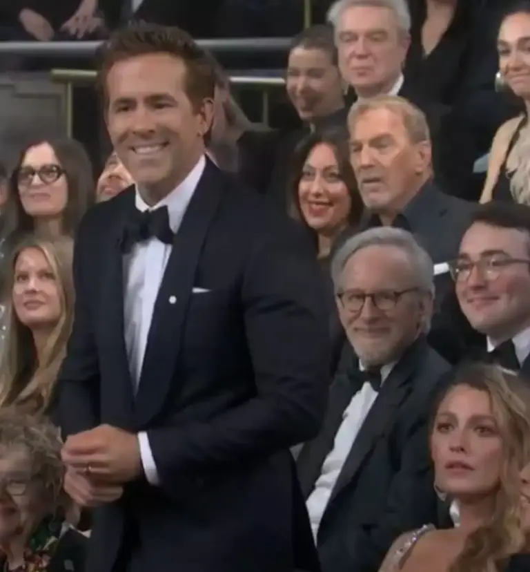 Ryan Reynolds also appeared to poke fun at his and Blake Lively's ongoing legal dispute (NBC)