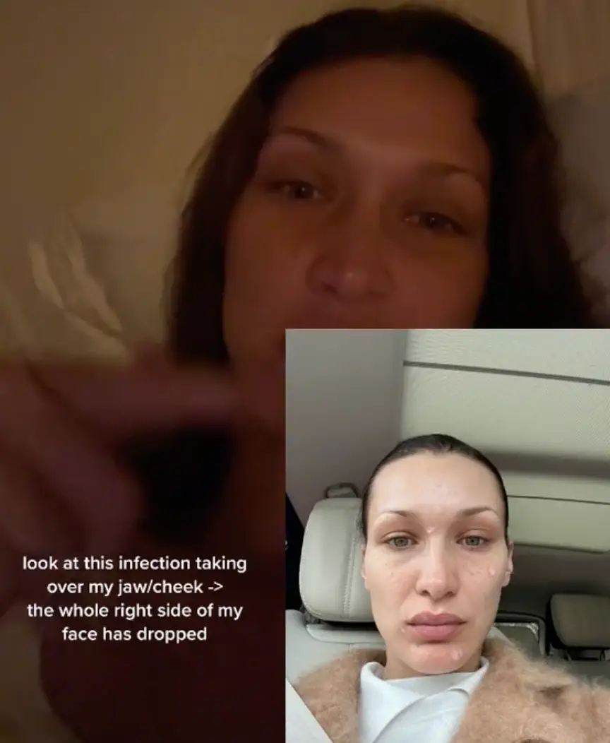 Hadid continued to work while struggling with her health.