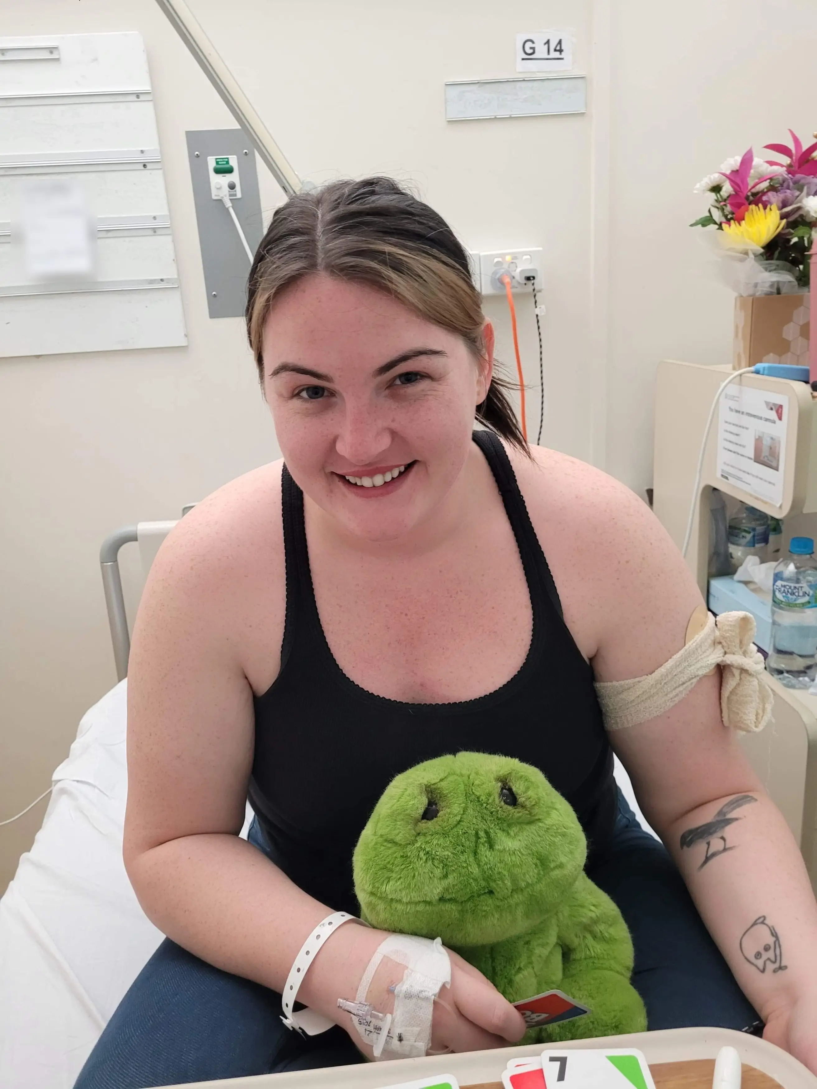 Malaynee was immediately sent to the hospital