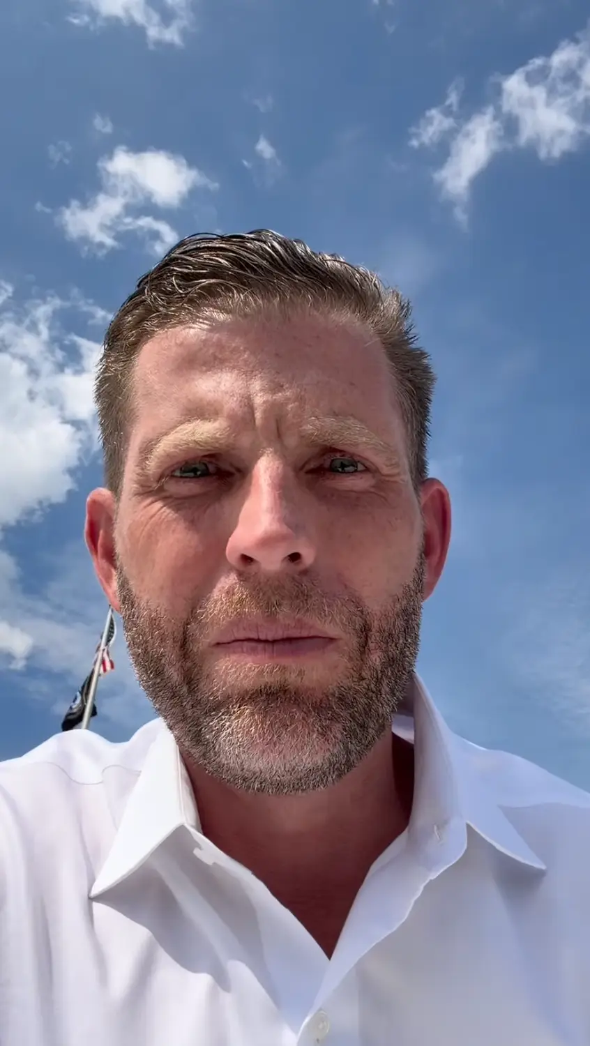 Eric Trump has hit out at the claims that he asked whether the UFC White House fights would be rigged (Instagram/erictrump)