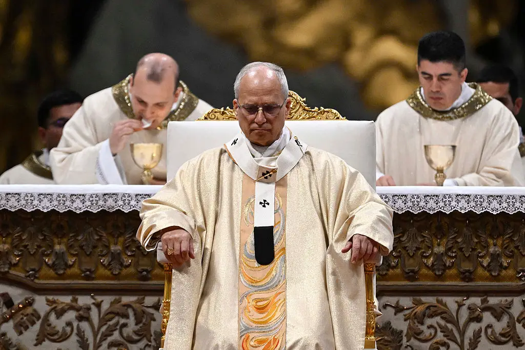 Pope Leo has spoken out in support of activists who are against the death penalty (Photo by Simone Risoluti - Vatican Media via Vatican Pool/Getty Images)