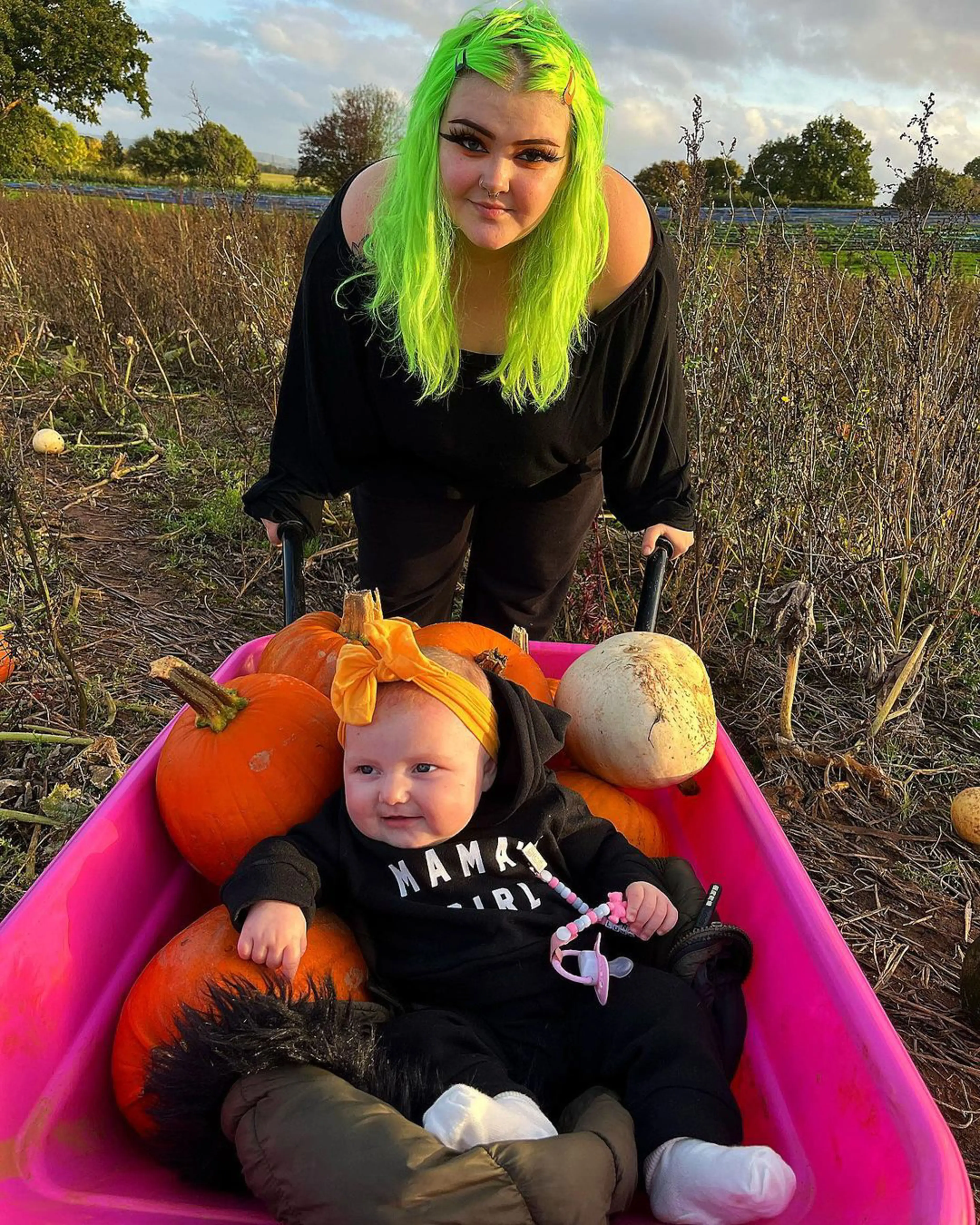 Holly Shortland shares videos about being a young mum with Tourette’s.