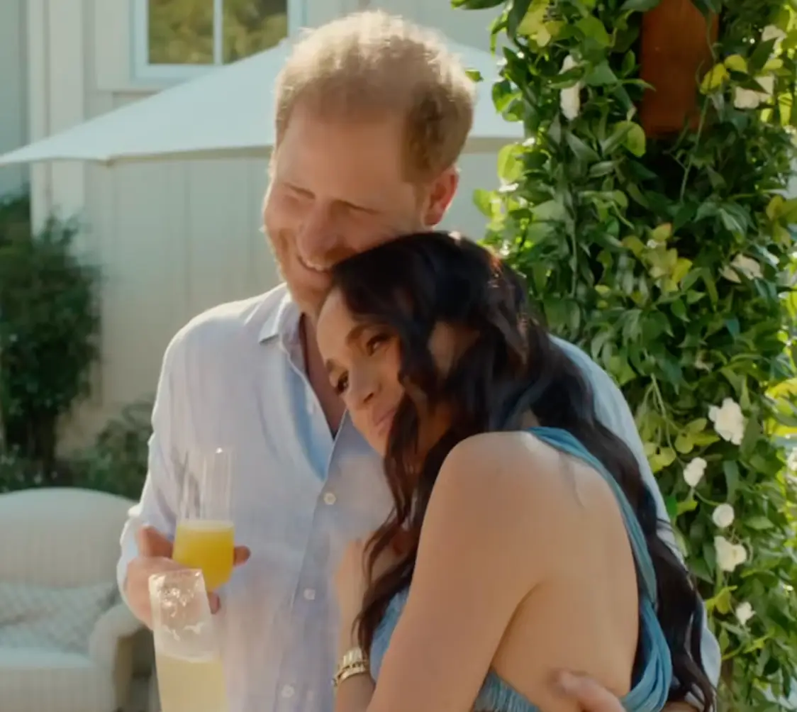 Harry said he prefers Meghan's mum's recipe (Netflix)