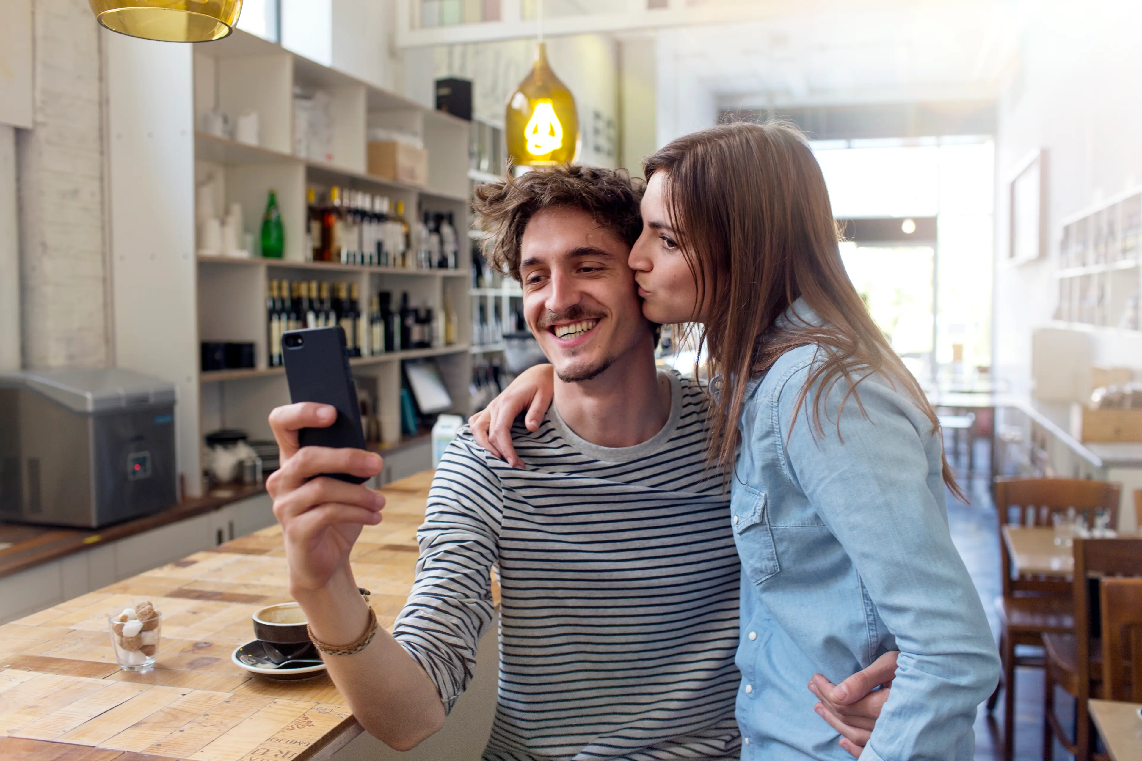 Gen Zs apparently care less of what society thinks of their relationships (Nick David/Getty)