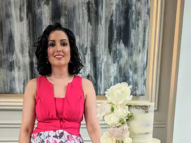 Owner of the bakery Rebecca Severs.