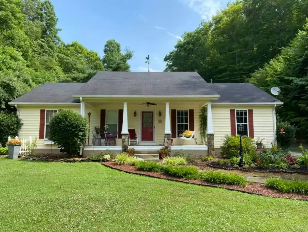 The highway will run straight through the property.