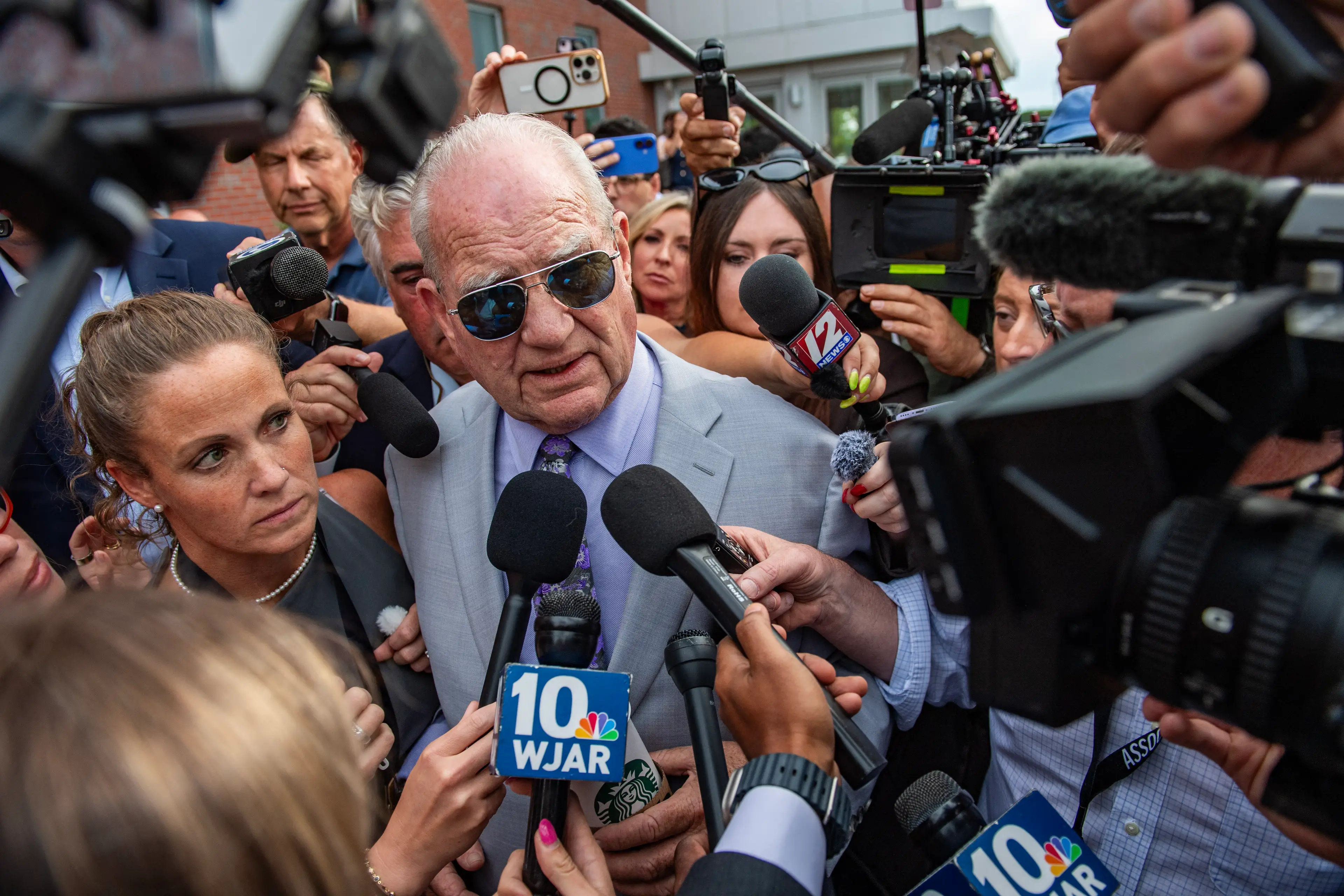 Clancy's lawyer demanded that a juror be removed (JOSEPH PREZIOSO / AFP via Getty Images)