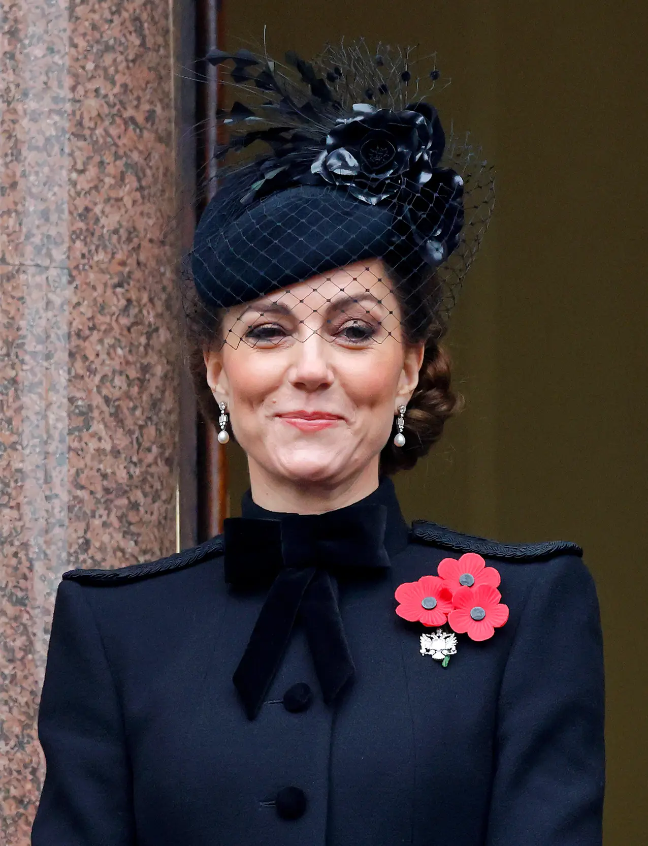 Kate was seen watching the ceremony from above (Max Mumby/Indigo/Getty Images)