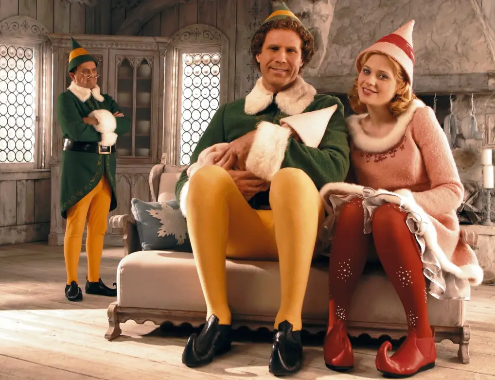 Elf tells the story of a loveable human who thinks he's an elf (New Line Cinema)
