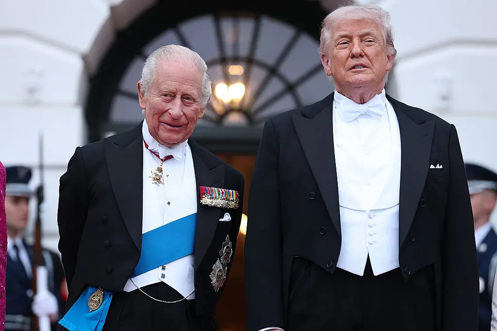 The dig was unexpected, as Trump usually has nothing bad to say about the British monarch (Anna Moneymaker/Getty Images)