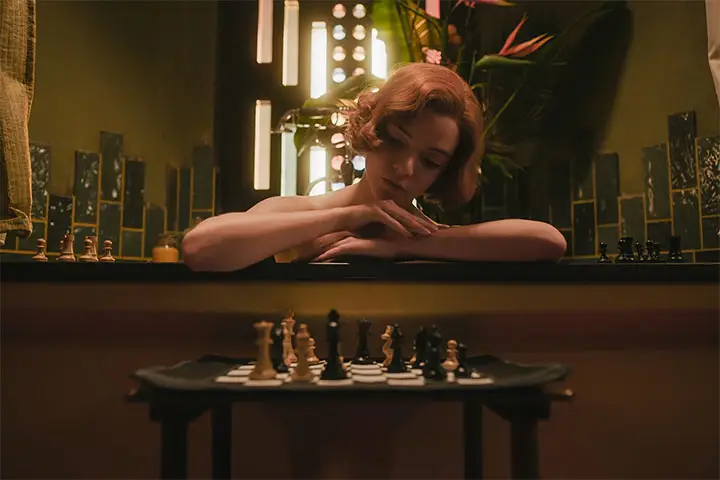 The Queen's Gambit first hit our screens back in October 2020 (Netflix)