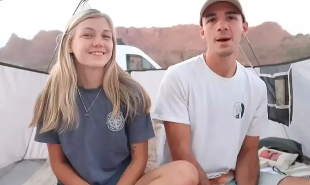 The couple had set off on a four-month RV trip (YouTube)