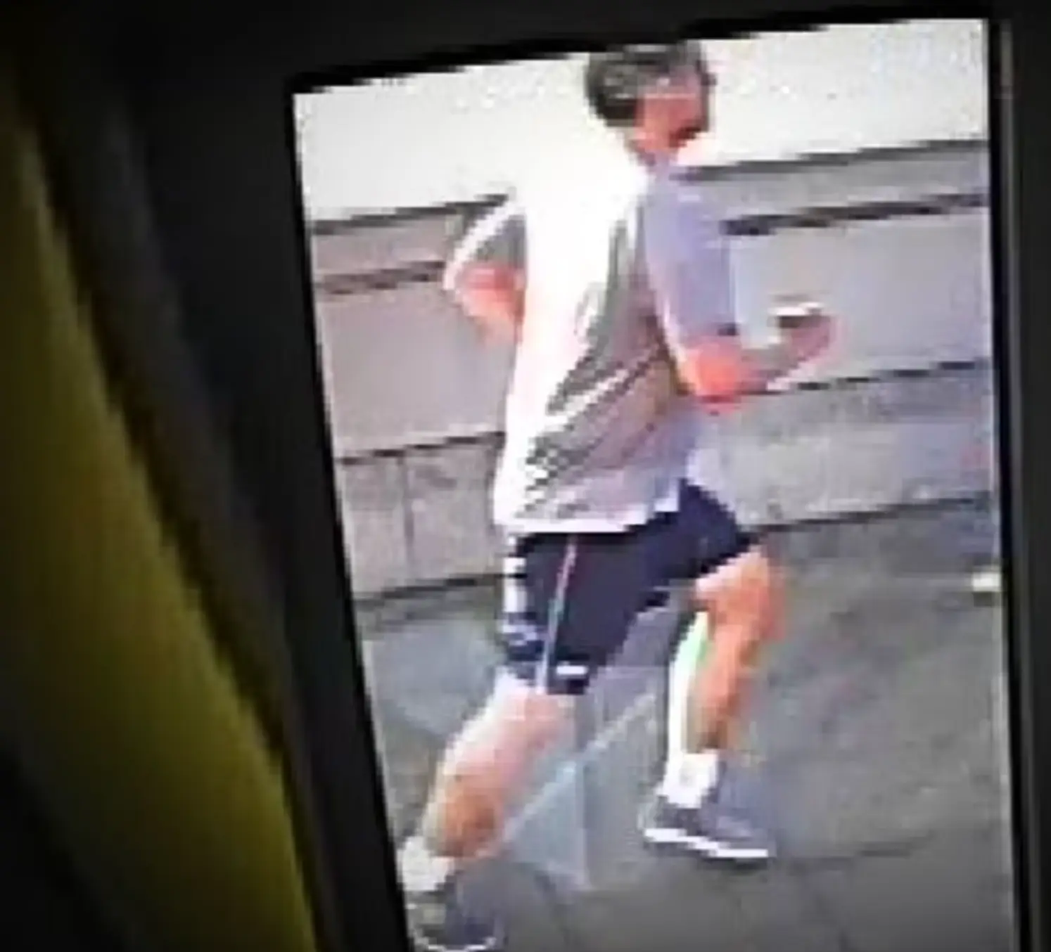 The jogger was filmed shoving a woman headfirst into the path of an oncoming bus in 2017 (Metropolitan Police)