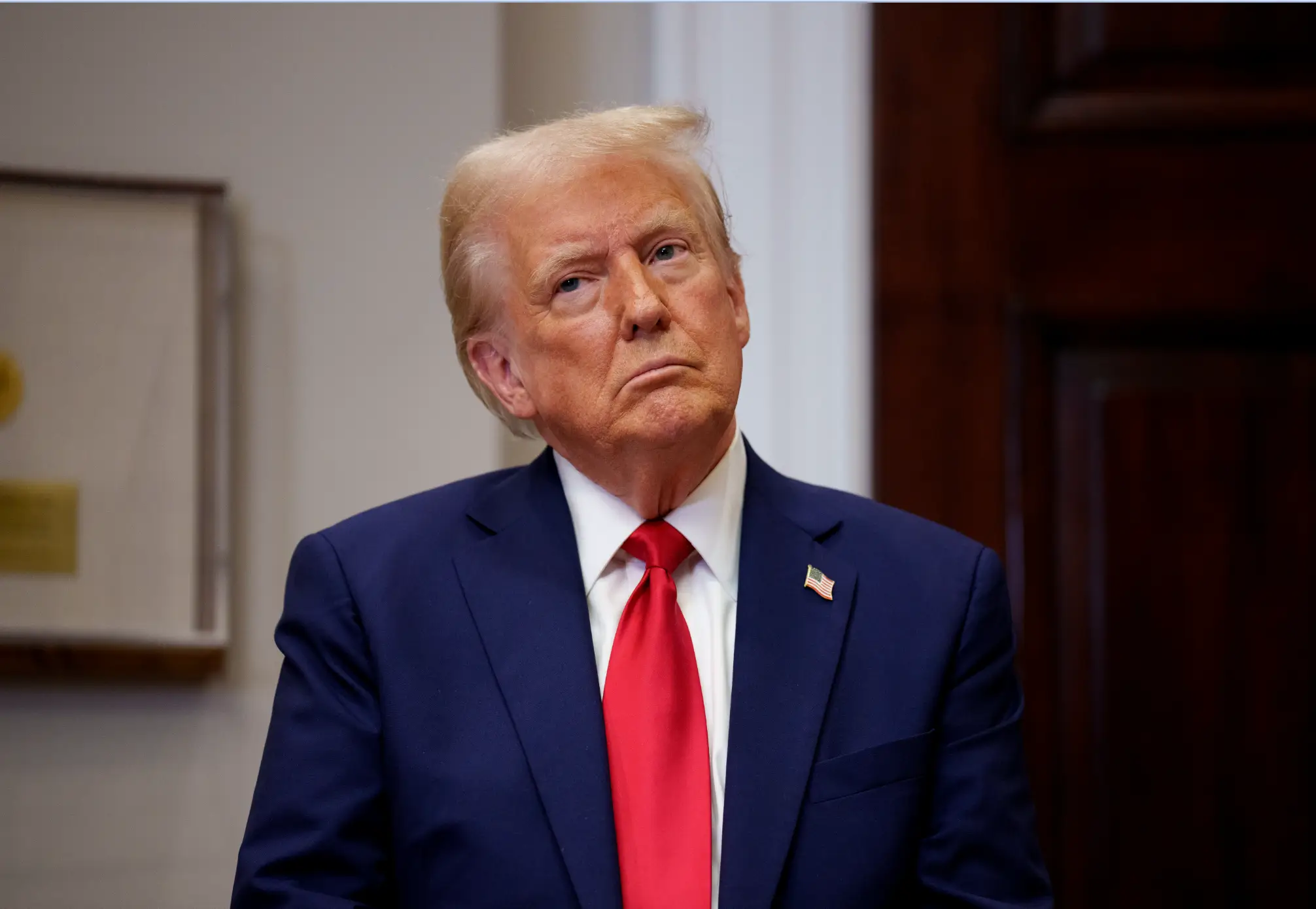 Donald Trump claimed Iran 'throws gays off buildings' during a chat with YouTube Jake Paul last week (Andrew Harnik / Staff / via Getty)