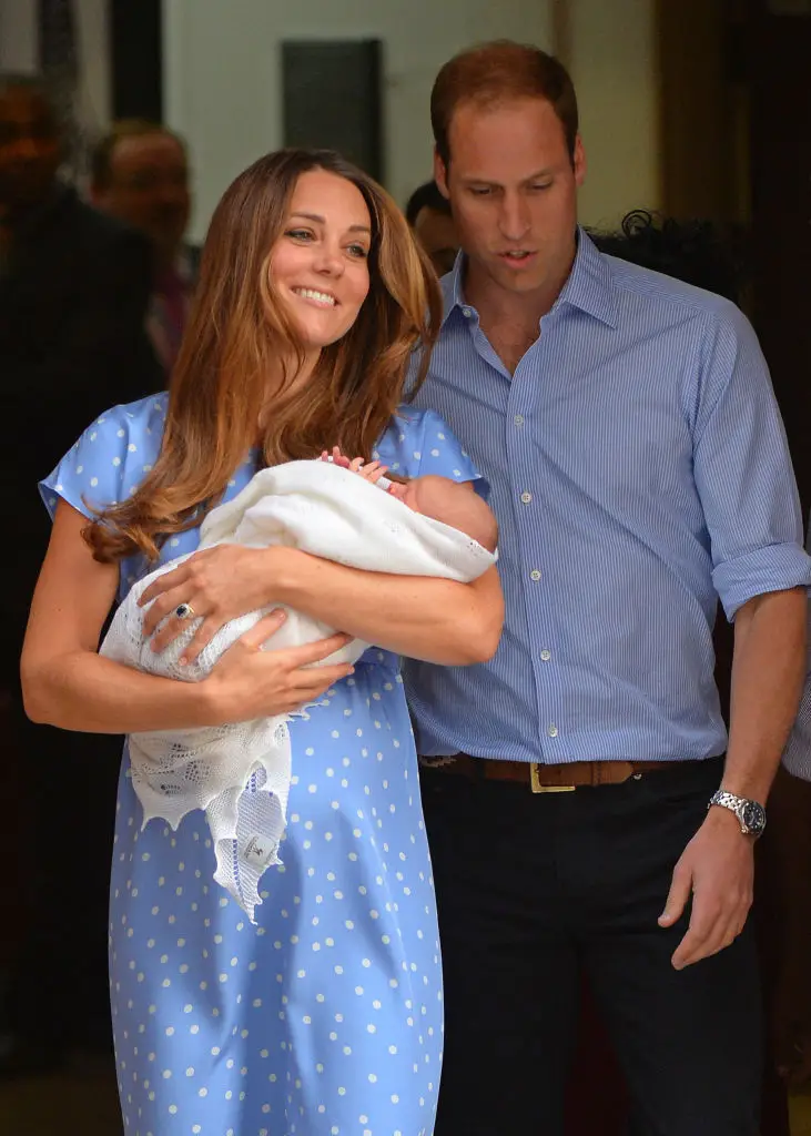 The call took place after Kate was admitted to hospital with severe morning sickness during her pregnancy with Prince George (LEON NEAL/AFP via Getty Images)