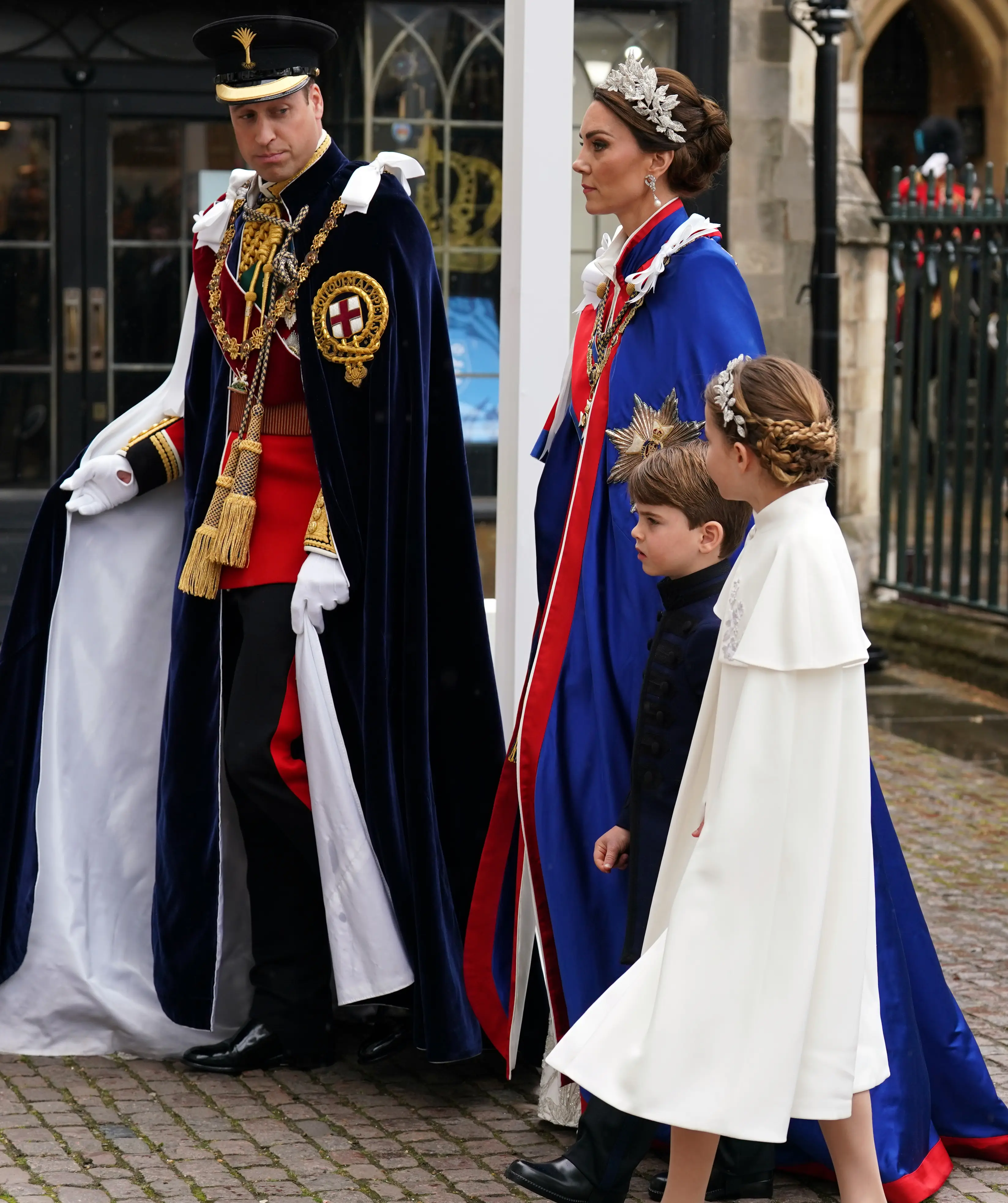 Kate wore an Alexander McQueen headpiece (Andrew Milligan - WPA Pool/Getty Images)