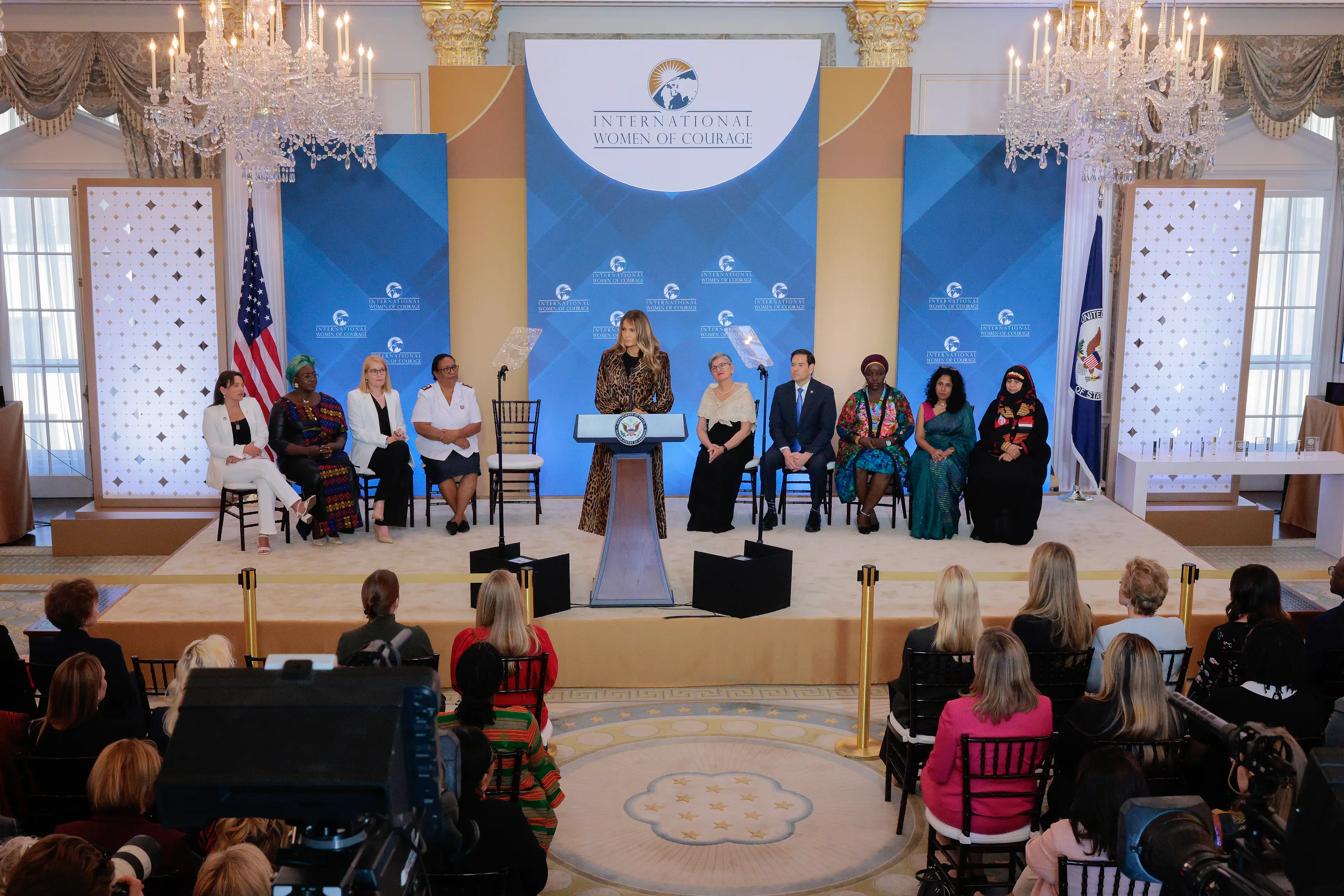 Melania's speech seemingly rubbed some listeners up the wrong way (Chip Somodevilla/Getty Images)