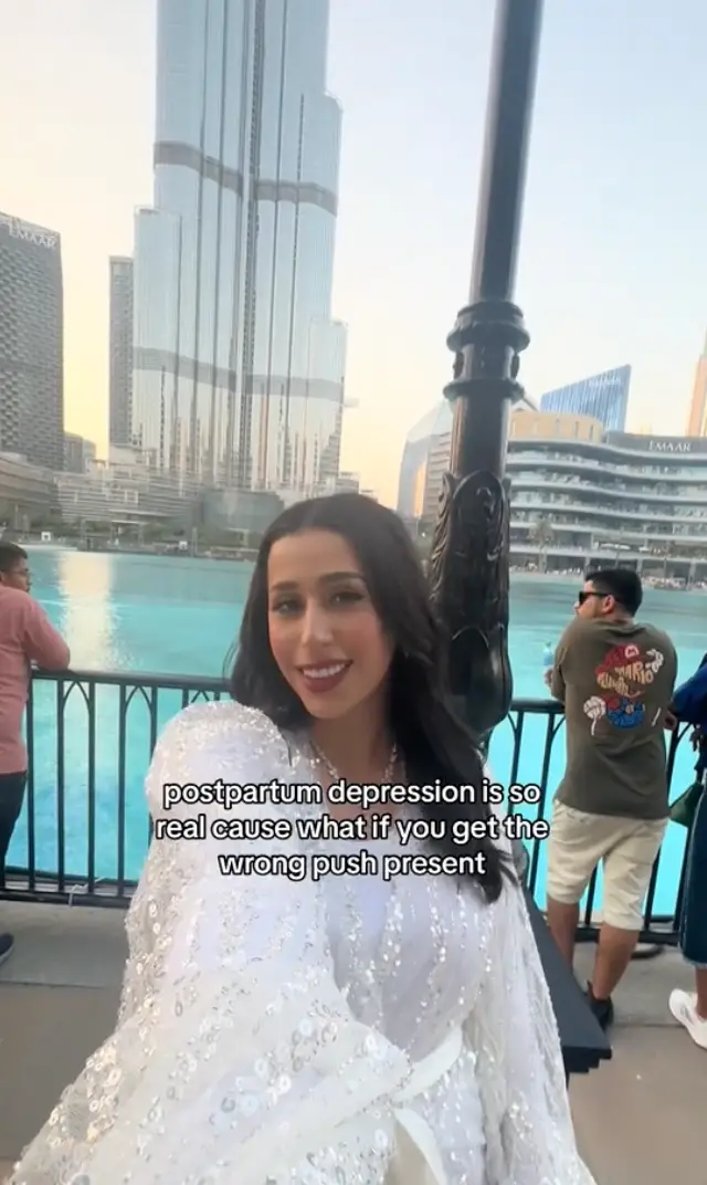 Linda revealed she was 'annoyed' after not getting a mansion as a push present.