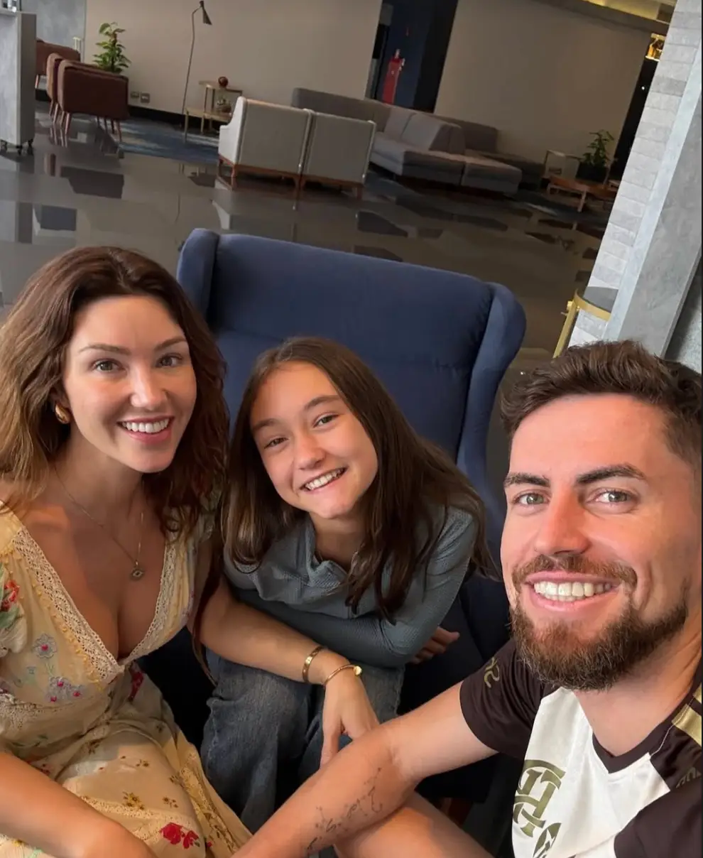 Footballer Jorginho previously hit out over the alleged treatment of his 11-year-old step-daughter Ada (Instagram/@jorginhofrello)