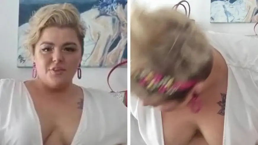 Woman faces backlash after showing off dress she wore to friend's wedding