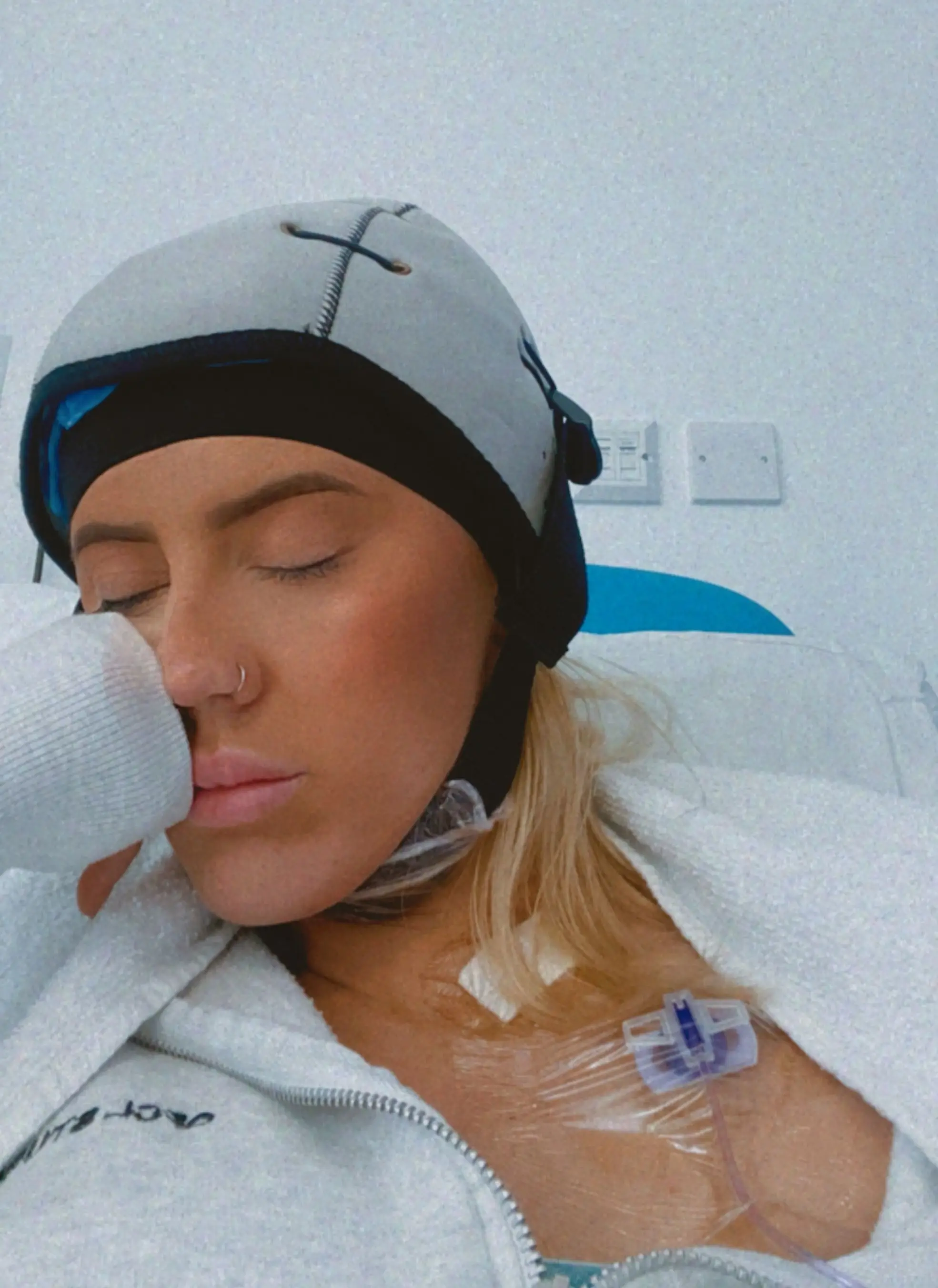 Alicia said her experience had been a ‘whirlwind’, but wanted to try and stay positive.