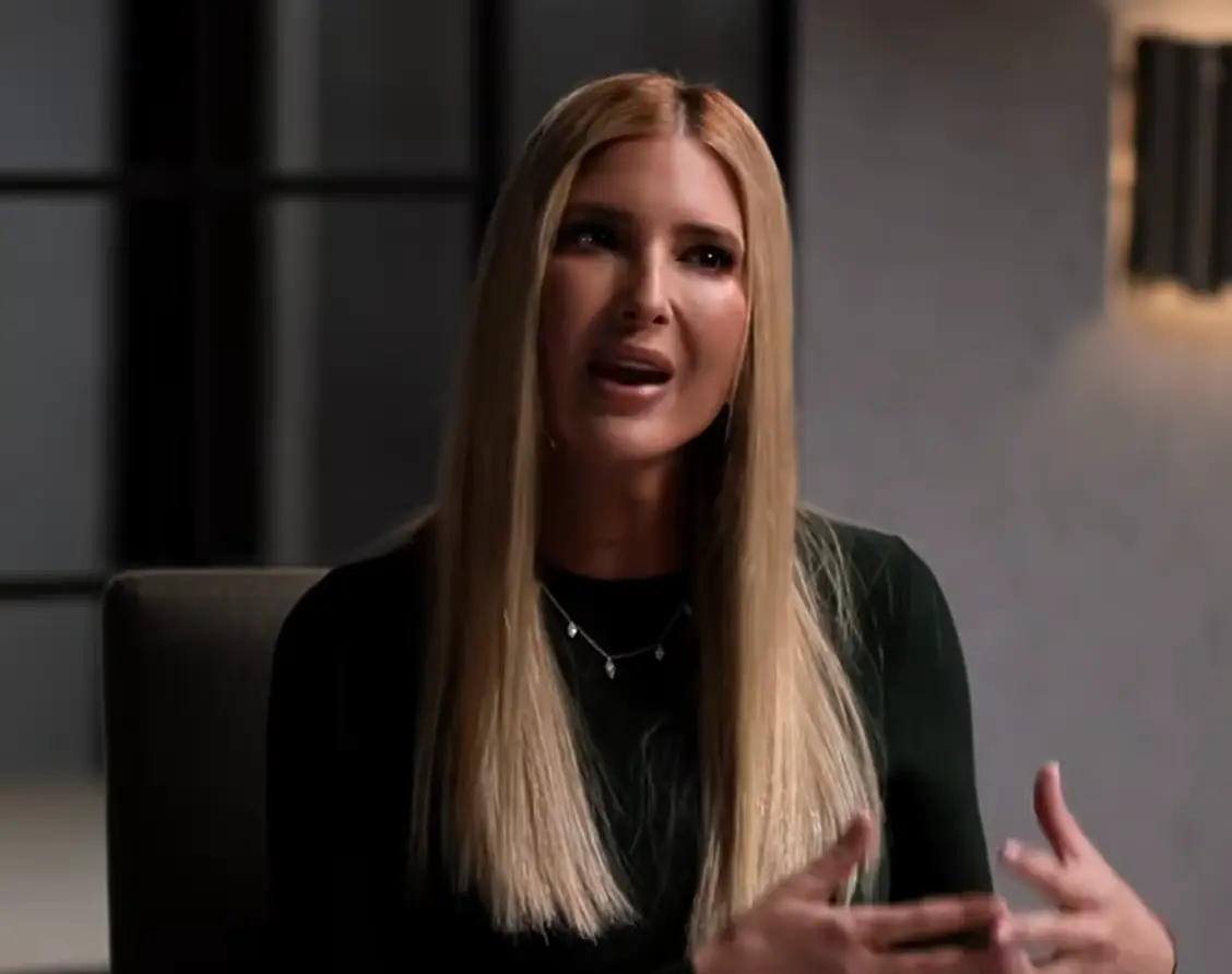 Ivanka said that the conversation 'meant a lot' to her in a social media post following the podcast (YouTube/@TheDiaryOfACEO)