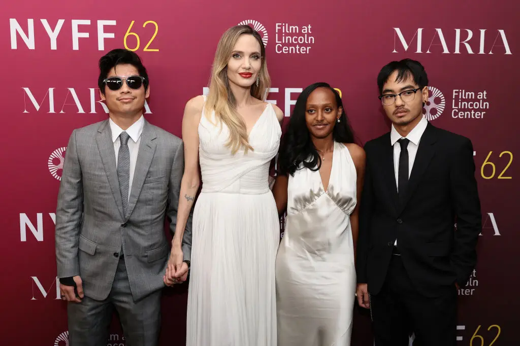 Angelina Jolie and Brad Pitt's eldest daughter, Zahara, has dropped 'Pitt' from her surname (Dimitrios Kambouris / Staff / Getty Images)