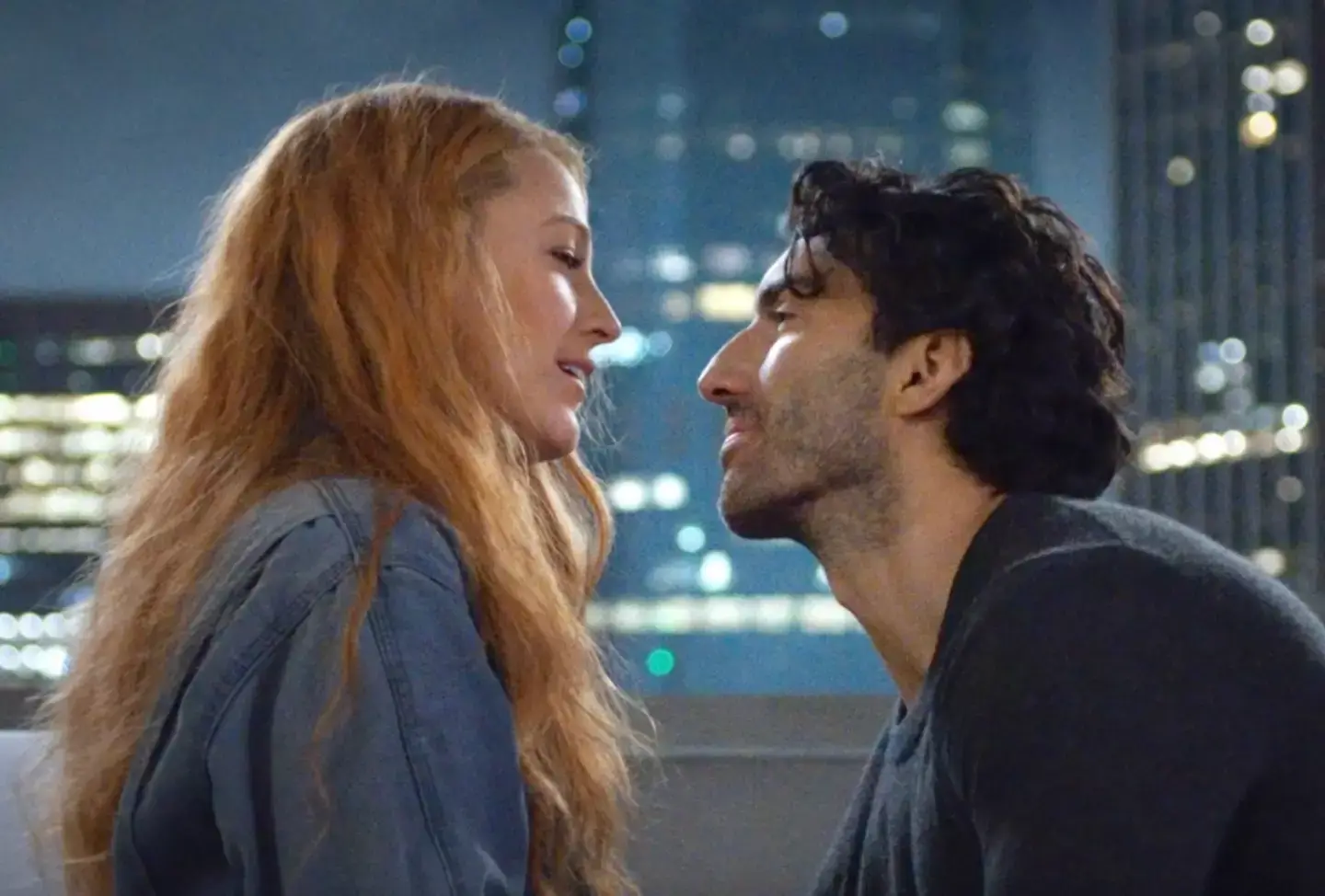 Blake Lively and Justin Baldoni in It Ends With Us (Sony)