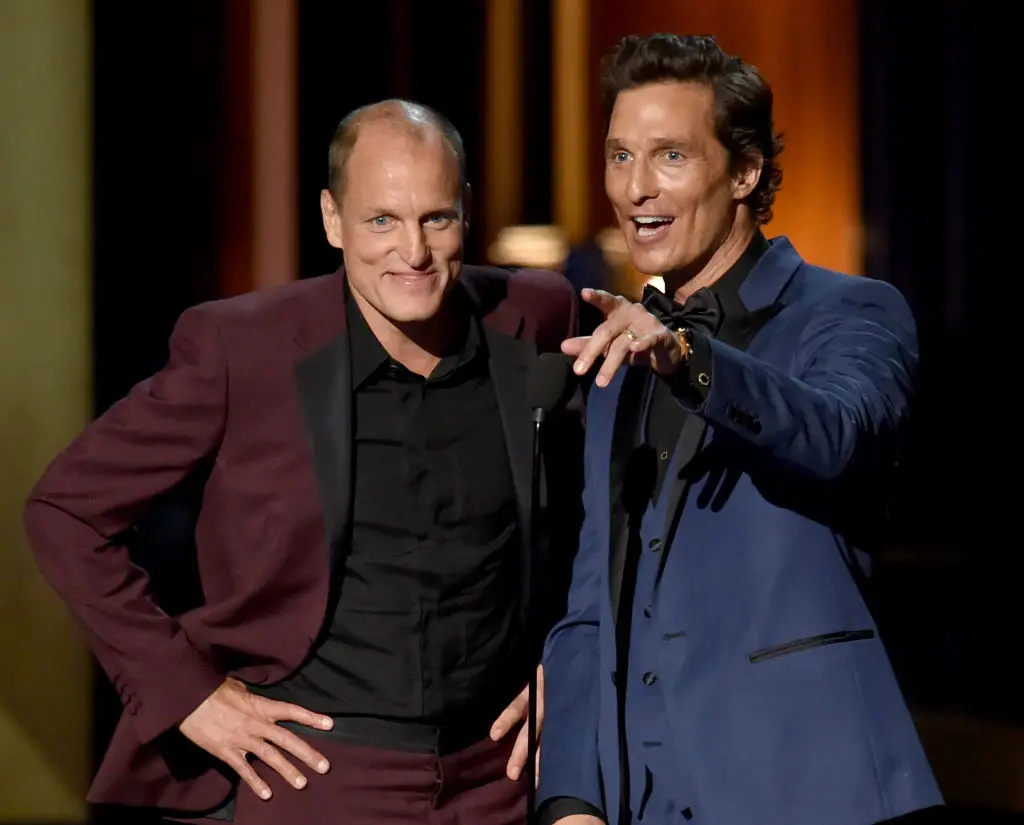 And to add to the mind-blowing story, Matthew McConaughey could even be his brother (Kevin Winter / Getty Images)