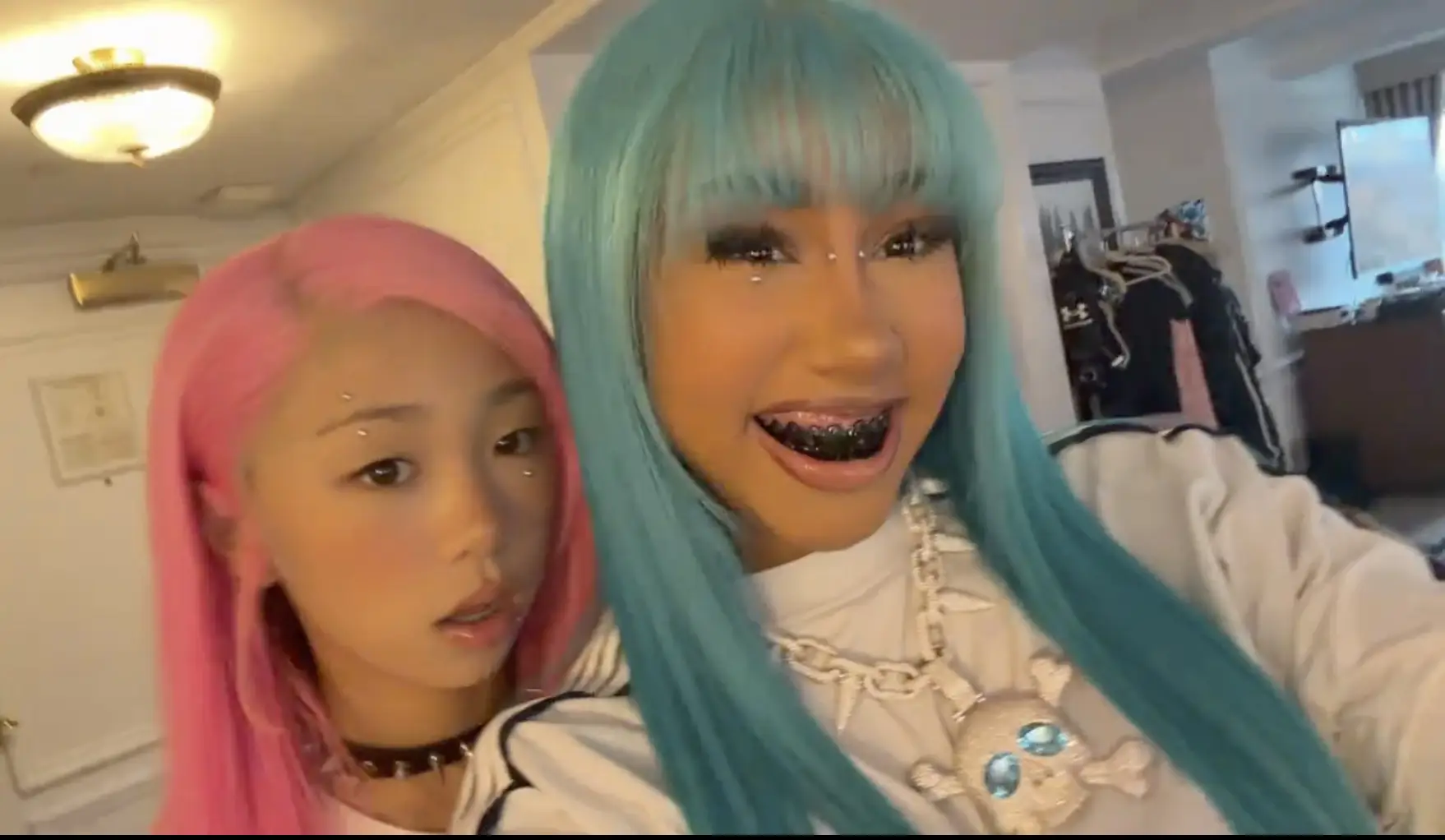 North loves her alternative style (tiktok/North Kardashian West)