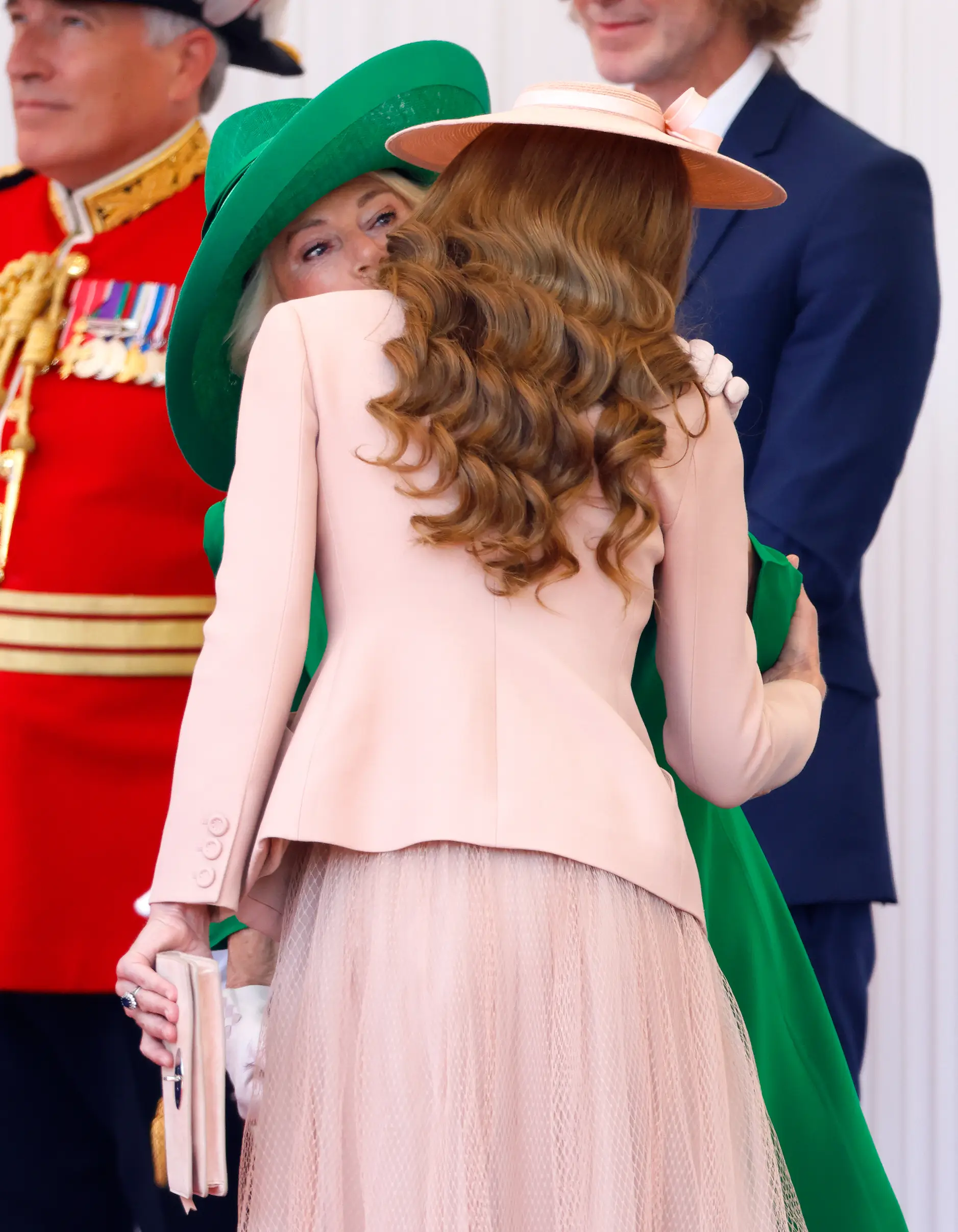 Kate then kissed Camilla on the cheek (Max Mumby/Indigo/Getty Images)