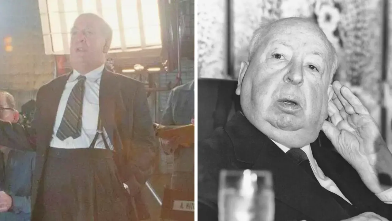 Tom Hollander as Alfred Hitchcock (Netflix / STILLS / Contributor / Getty Images)