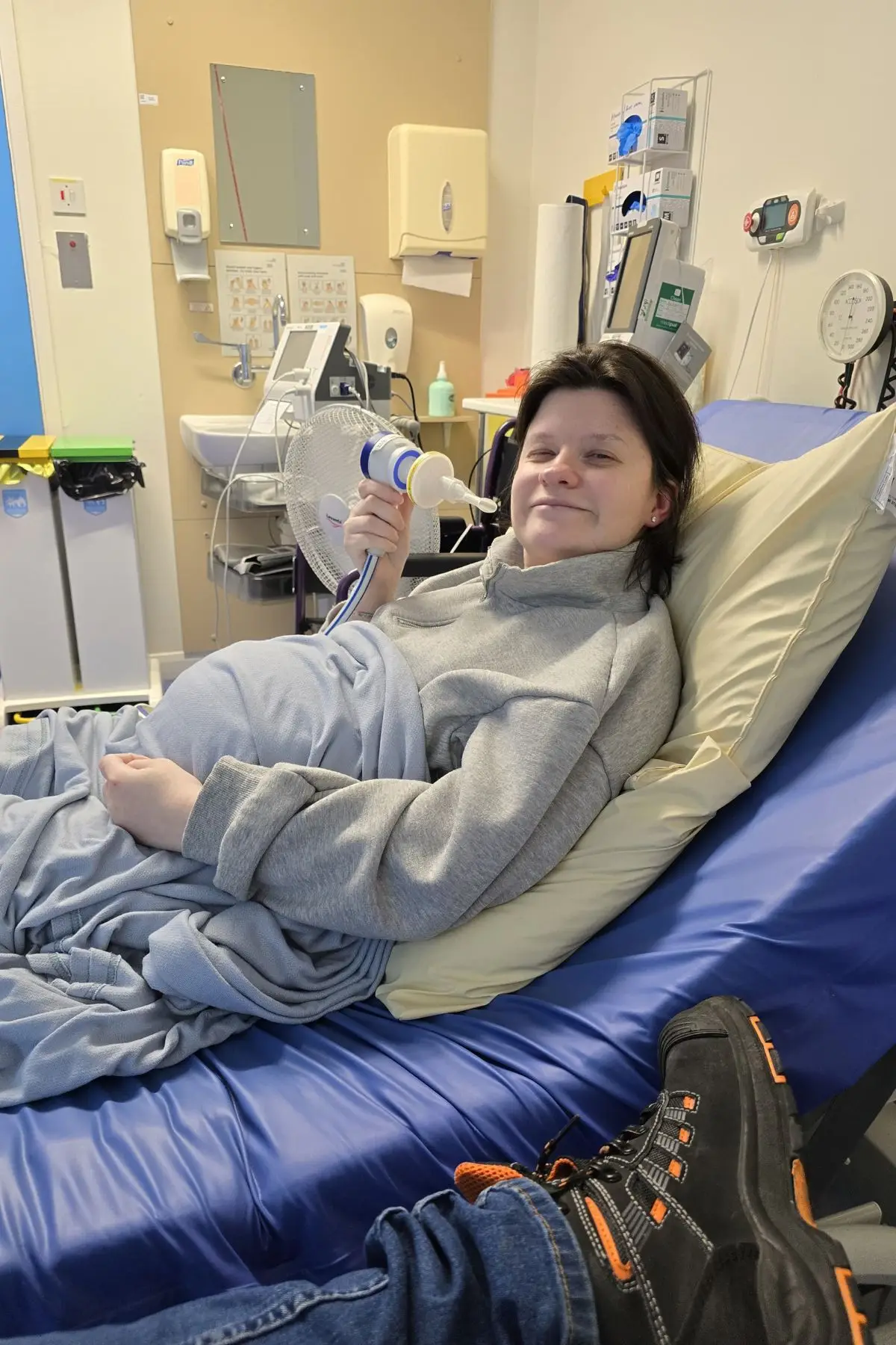 The mum, who has had to give up her job, is now seeking funds for further treatment in Europe (PA Real Life)