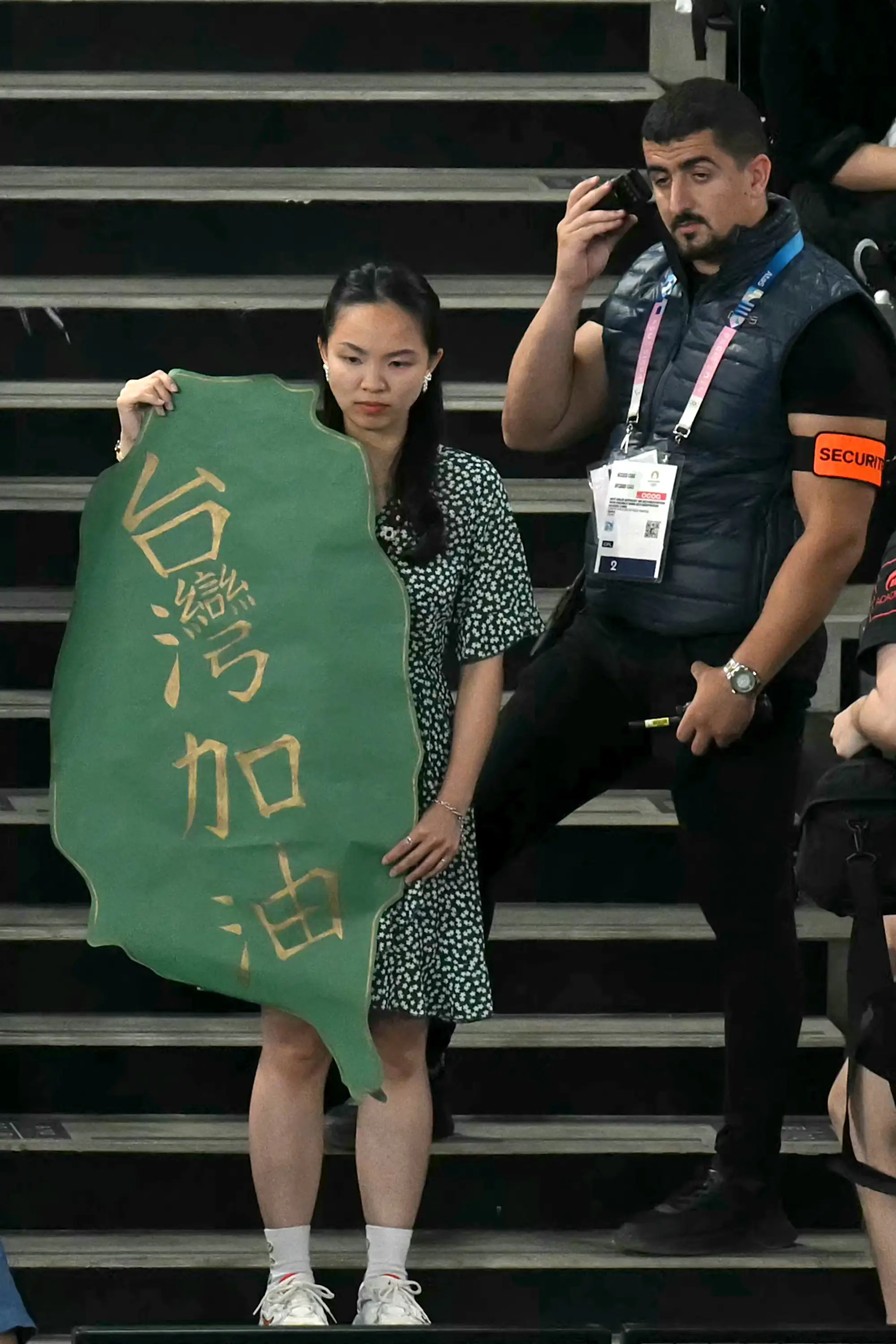 Angela Yang opened up about the incident. (ARUN SANKAR/AFP via Getty Images)