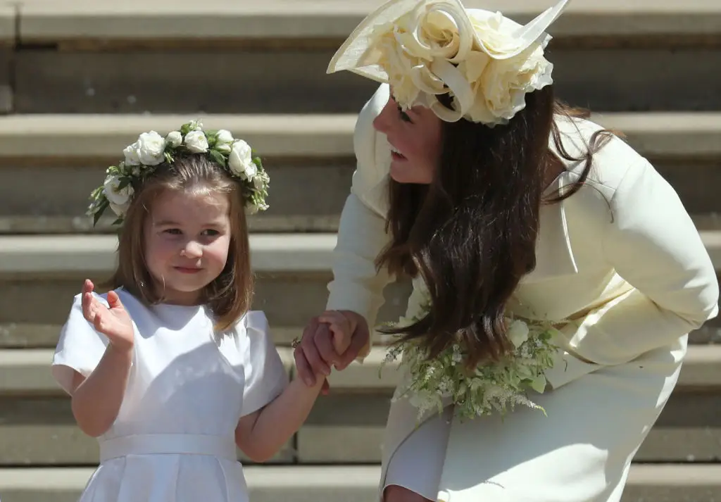 It was all to do with the way Princess Charlotte's bridesmaid dress fit her (JANE BARLOW / Contributor / Getty Images)
