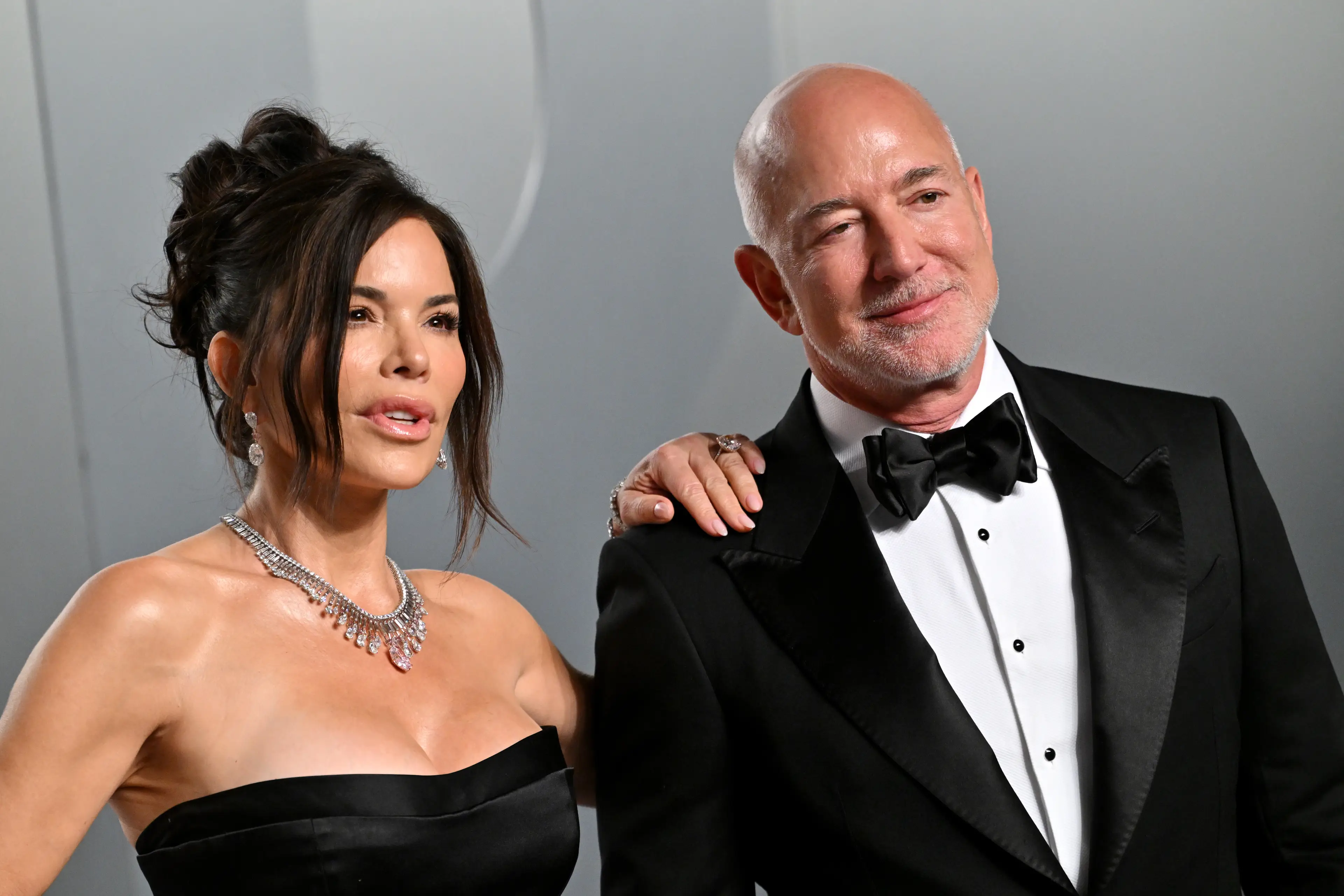 Lauren Sánchez Bezos and Jeff Bezos are co-chairs at this year's Met Gala (Lionel Hahn/Getty Images)