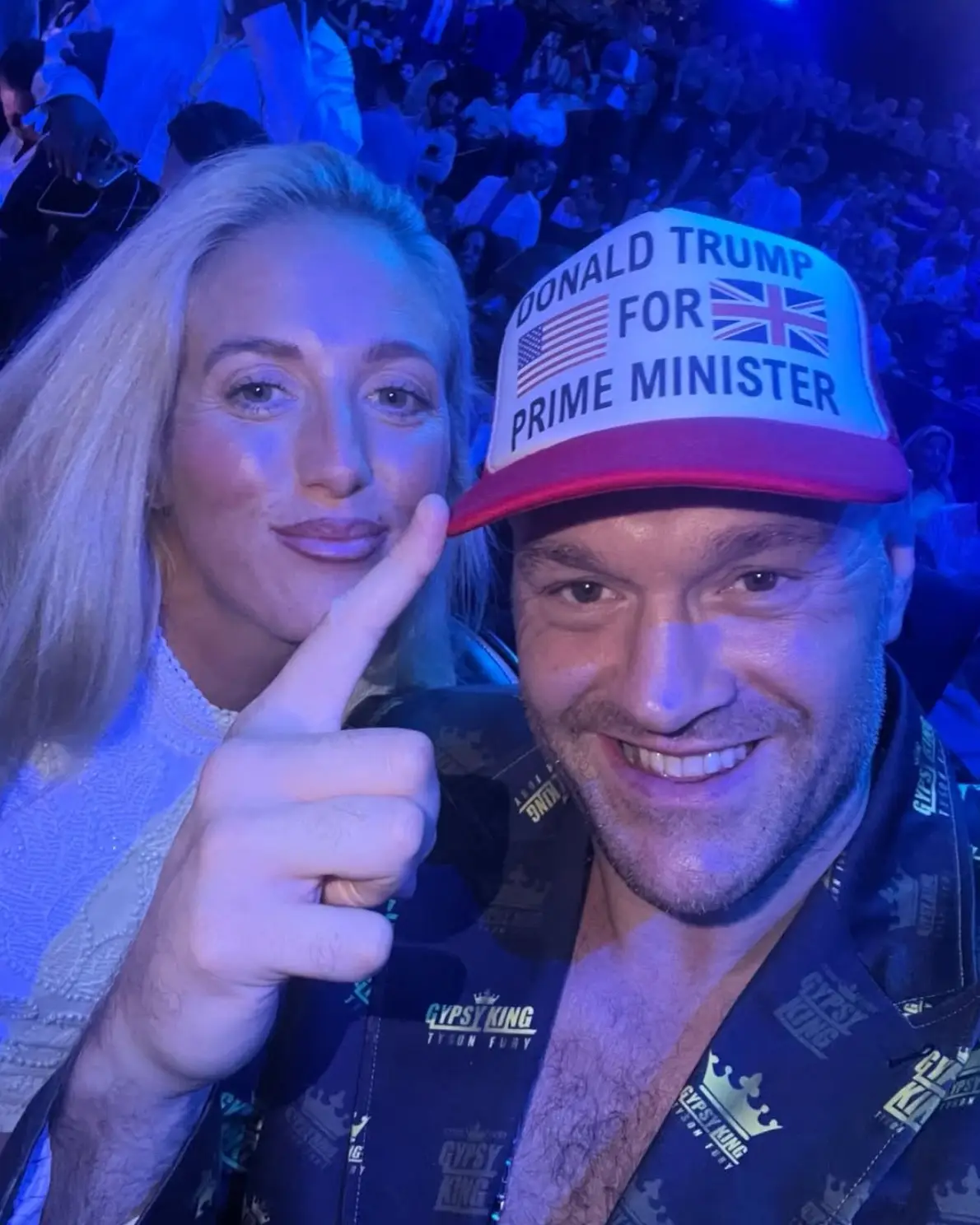 Several former fans vowed to unfollow the couple (Instagram/@tysonfury)