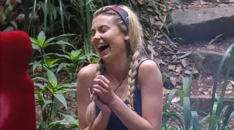 She said she 'broke down in tears' when producers told her make-up was banned (ITV)