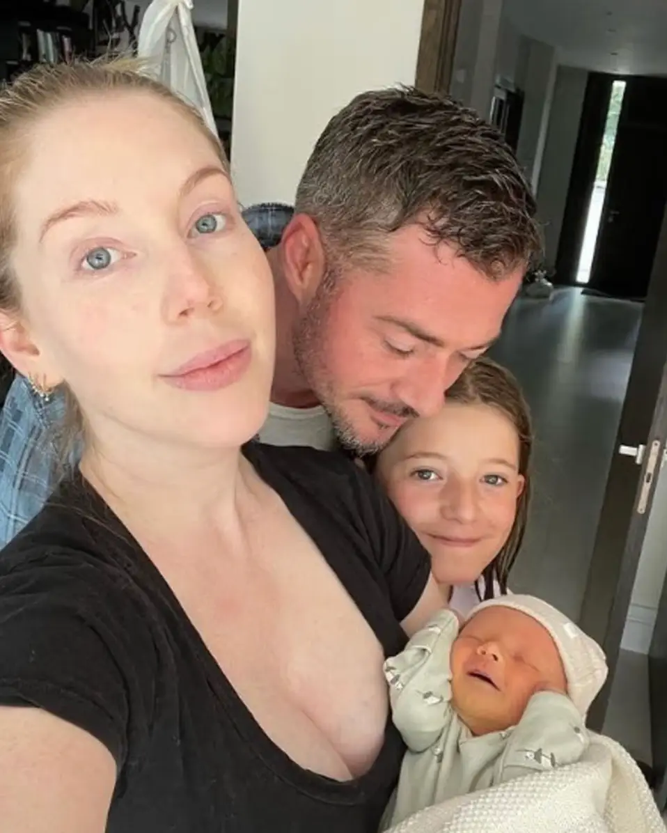 Fred was born in 2021 (Instagram/@kathbum)