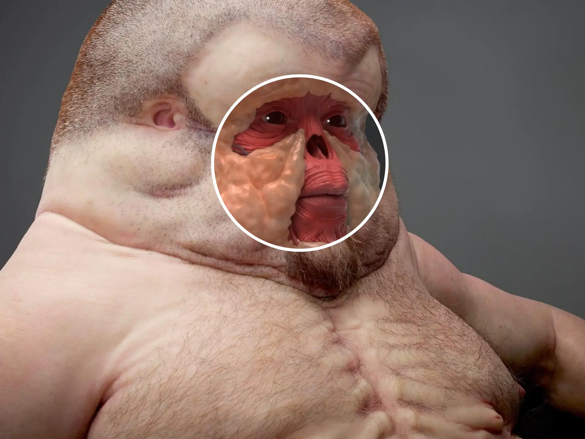 He's the stuff of nightmares, to be honest (TAC/Patricia Piccinini)