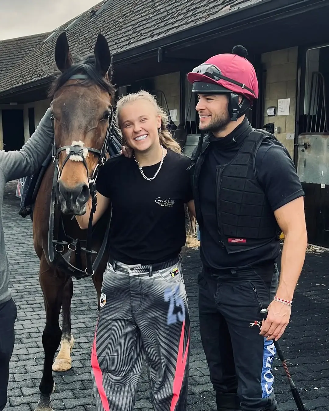 Chris Hughes has lifted the lid on his relationship with JoJo Siwa in a new interview (Instagram/jojosiwa)