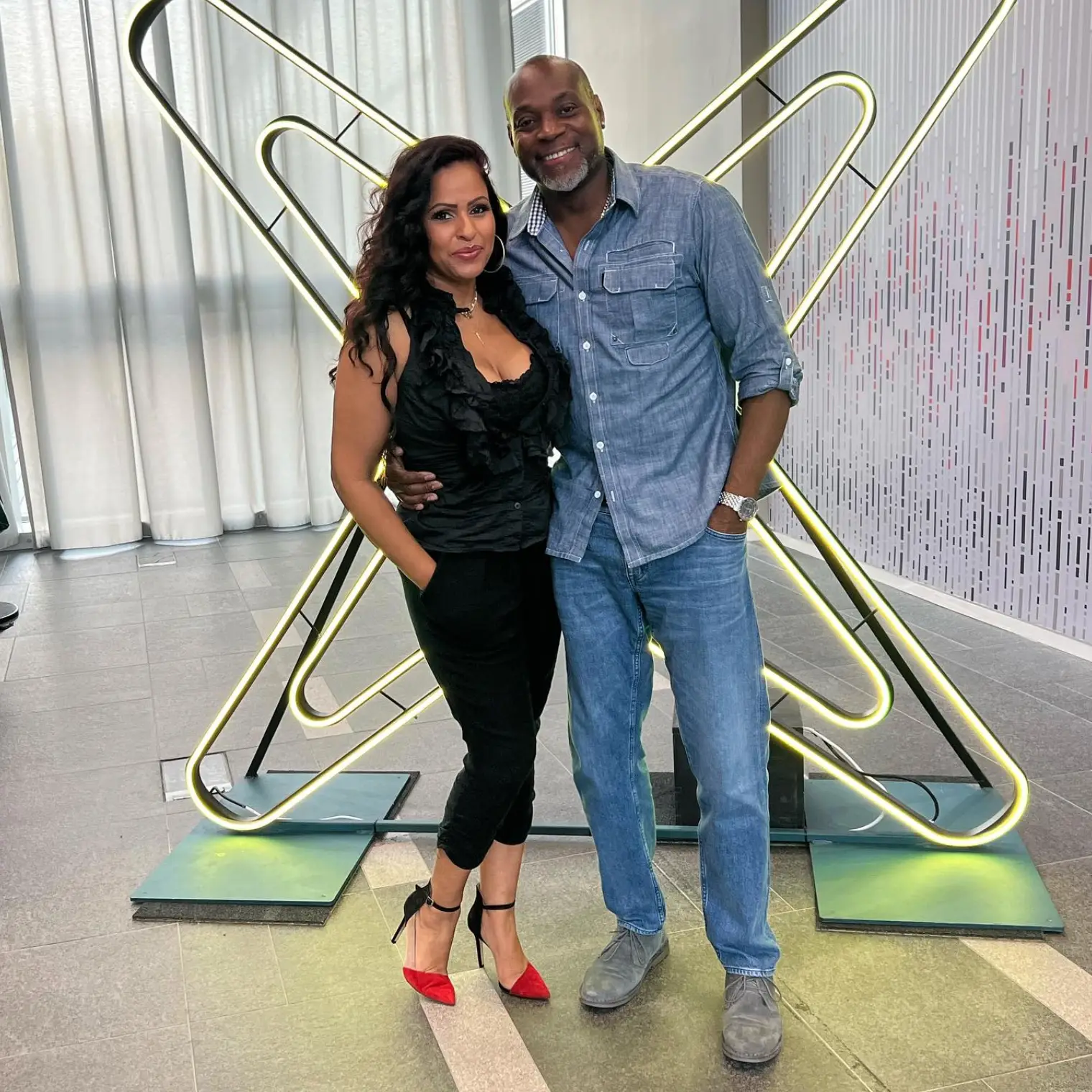 My Mum, Your Dad stars Monique and Clayton addressed dating rumours.