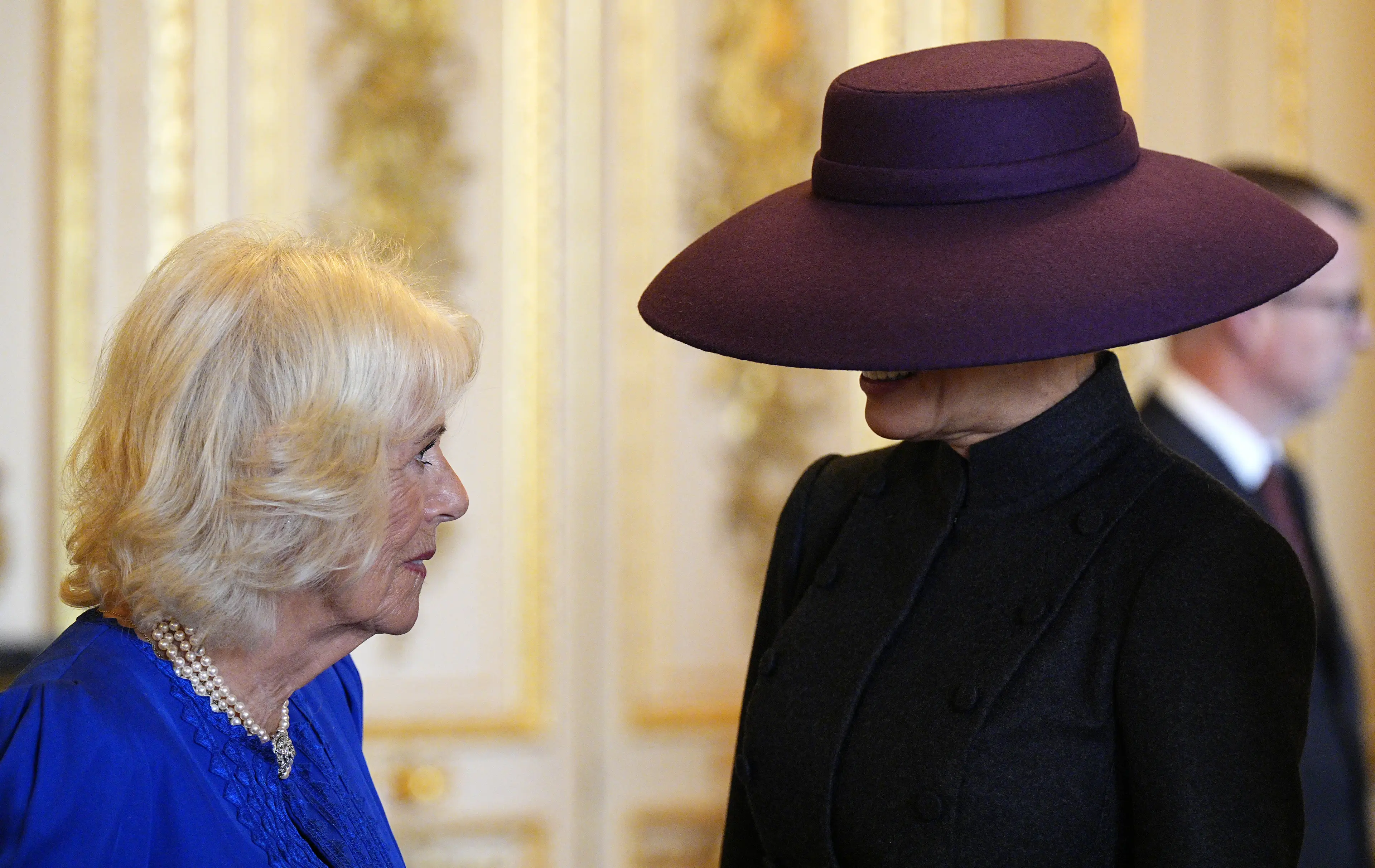 Melania Trump has been accused of breaking royal protocol inside Windsor Castle (AARON CHOWN/POOL/AFP via Getty Images)