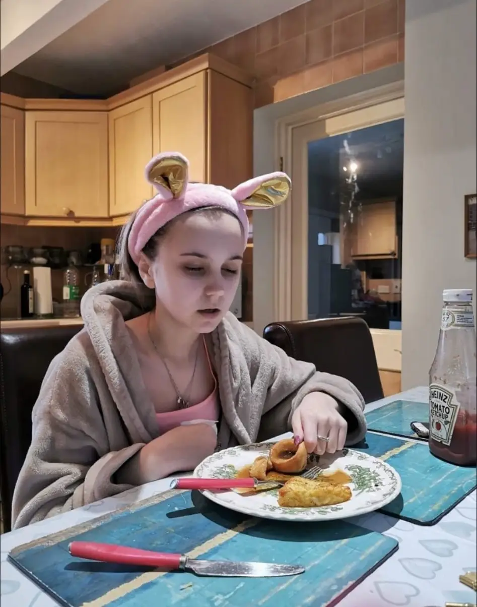 Lucy weighed just 38kg by the age of 13 (PA Real Life)