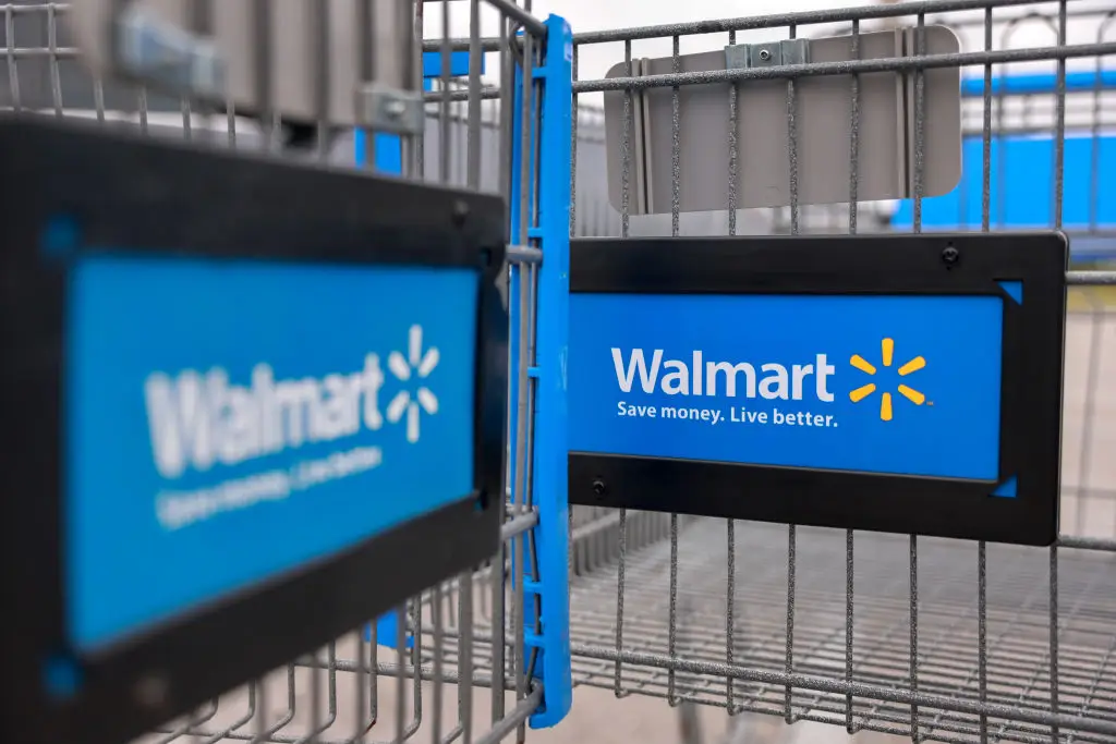 Walmart has just unveiled its new rebrand (Joe Raedle / Staff / Getty Images)